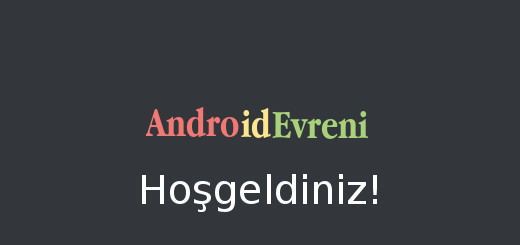 android-evreni-hosgeldiniz